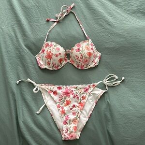 H&M Floral Bikini Set